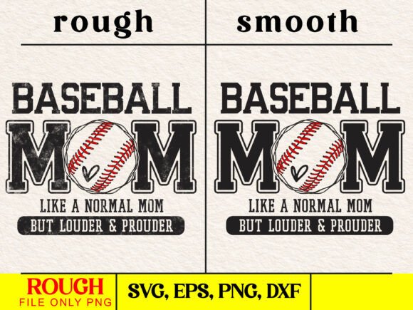 Baseball Mom Svg, Distressed Varsity Svg