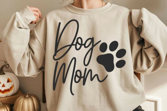 Dog Mom SVG, Dog SVG, Mom SVG, Paw SVG