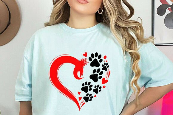 Dog Valentine SVG, Dog Mom SVG