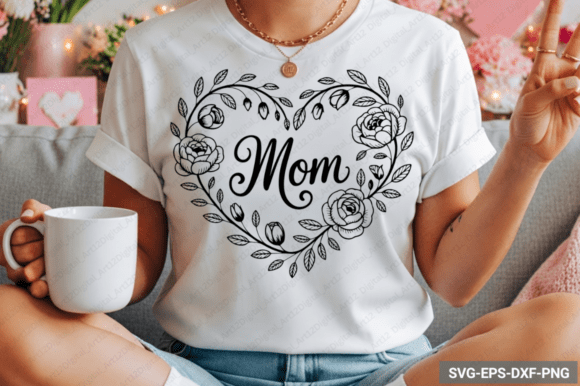Mom SVG Design for Real Embroidery Projects