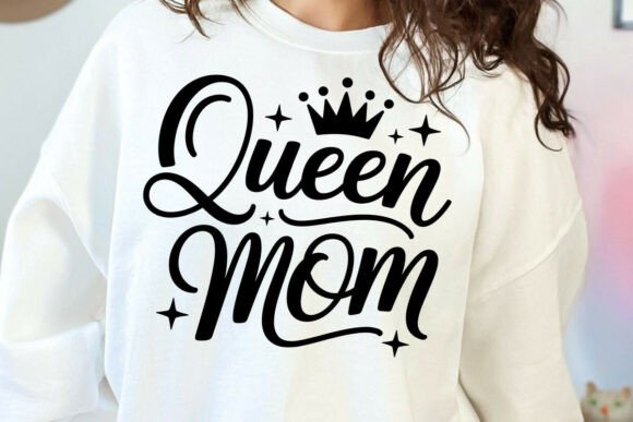 Queen Mom Svg, Mom and Daughter Svg