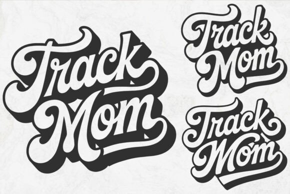 Track Mom Svg Png, Game Design in Real Embroidery
