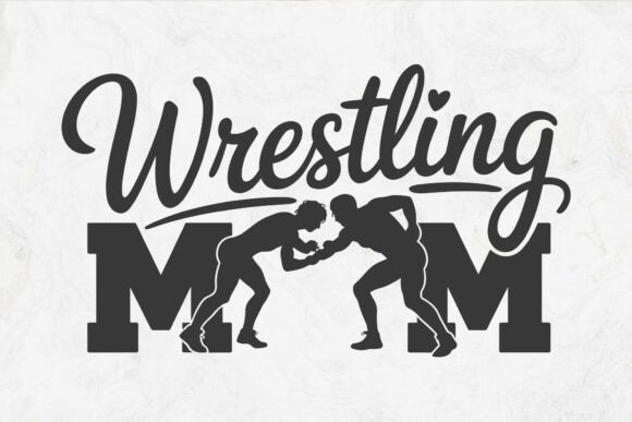 Wrestling Mom SVG File, Wrestler Fighter